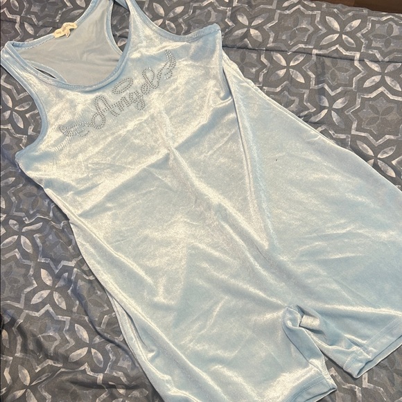 Say Anything Other - Sky Blue Women's Sleepwear Romper